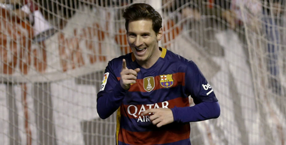 Hat-trick de Messi para sumar 19 goles en Liga. (Reuters)