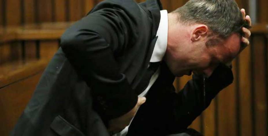 Pistorius, en el juicio. (Reuters)
