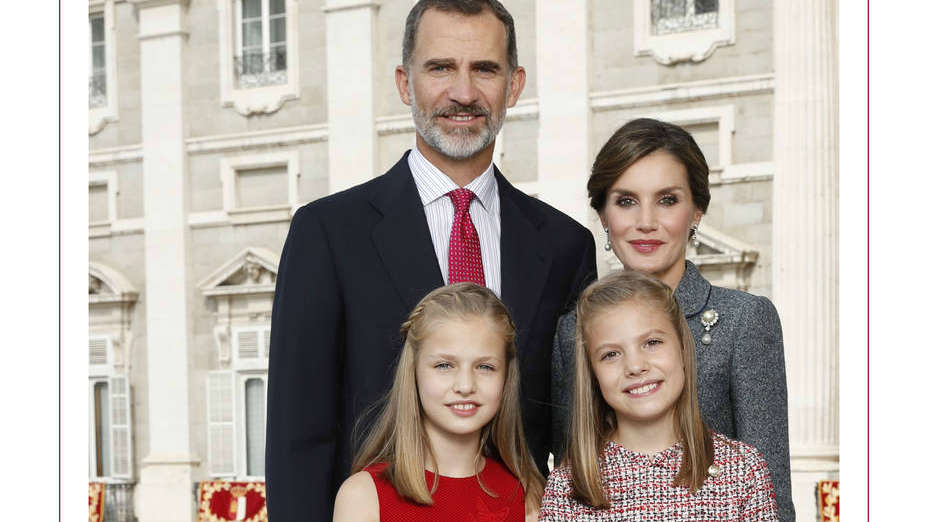 La imagen elegida por los Reyes de España para el 2018