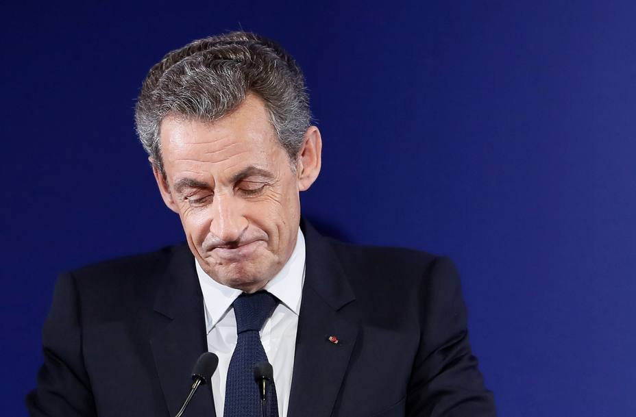 Sarkozy declara, bajo arresto, por la financiación de su campaña en 2007