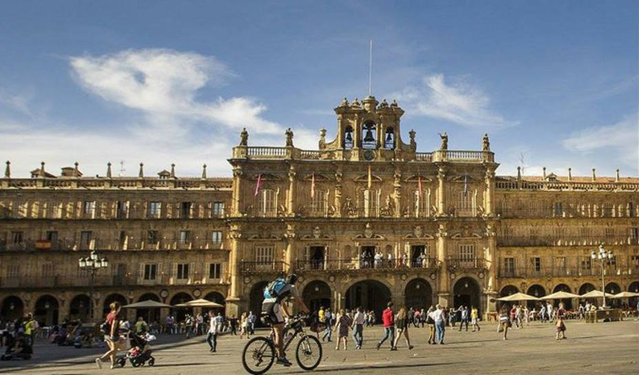 La plaza Mayor de Salamanca. Ayuntamiento de Salamanca