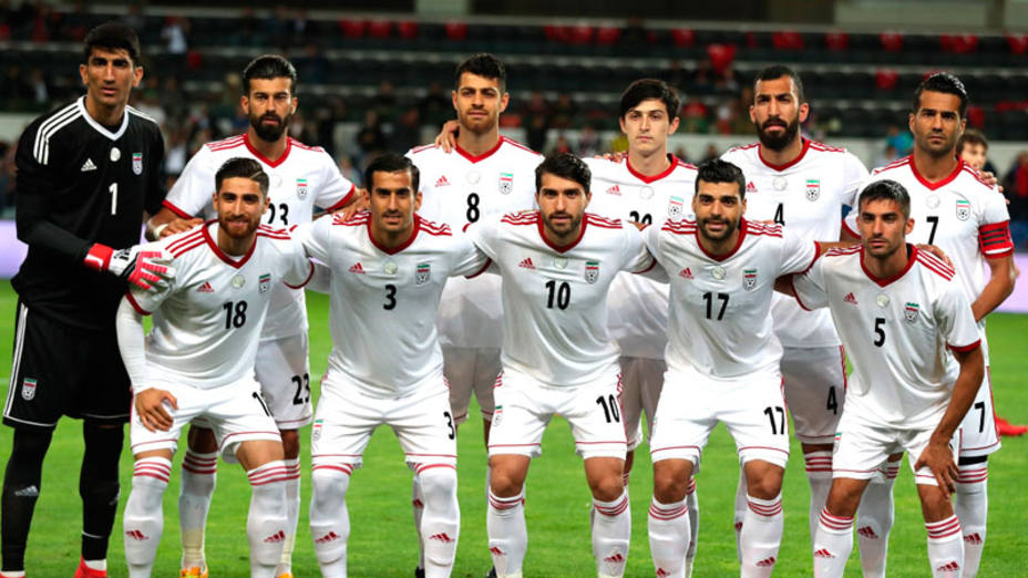 La selección de Irán, rival de España en el Mundial de Rusia. EFE