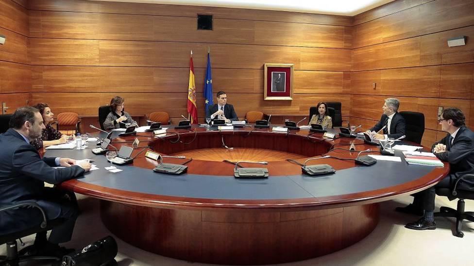 Consejo de Ministros de España con motivo del coronavirus. Foto: EPress (Archivo)