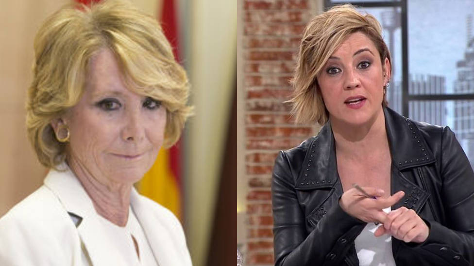 Tenso enfrentamiento entre Esperanza Aguirre y Cristina Pardo: No me hable de millones que vuelan