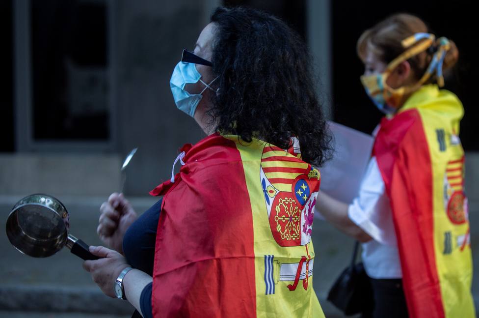 Protestas contra el Gobierno en Sevilla