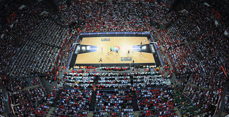 El Sinan Erdem Arena de Estambul acogerá la final del Eurobasket 2017. Foto: FIBA