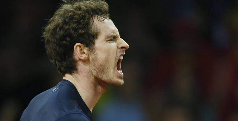 Punto para Andy Murray en la Copa Davis. REUTERS