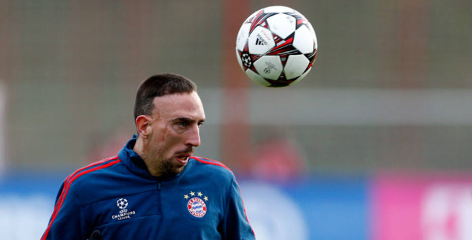 Ribéry, jugador del Bayern de Múnich. REUTERS