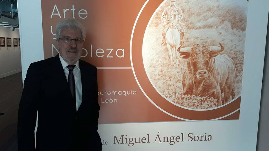 Miguel Ángel Soria, autor de la exposición Arte y Nobleza