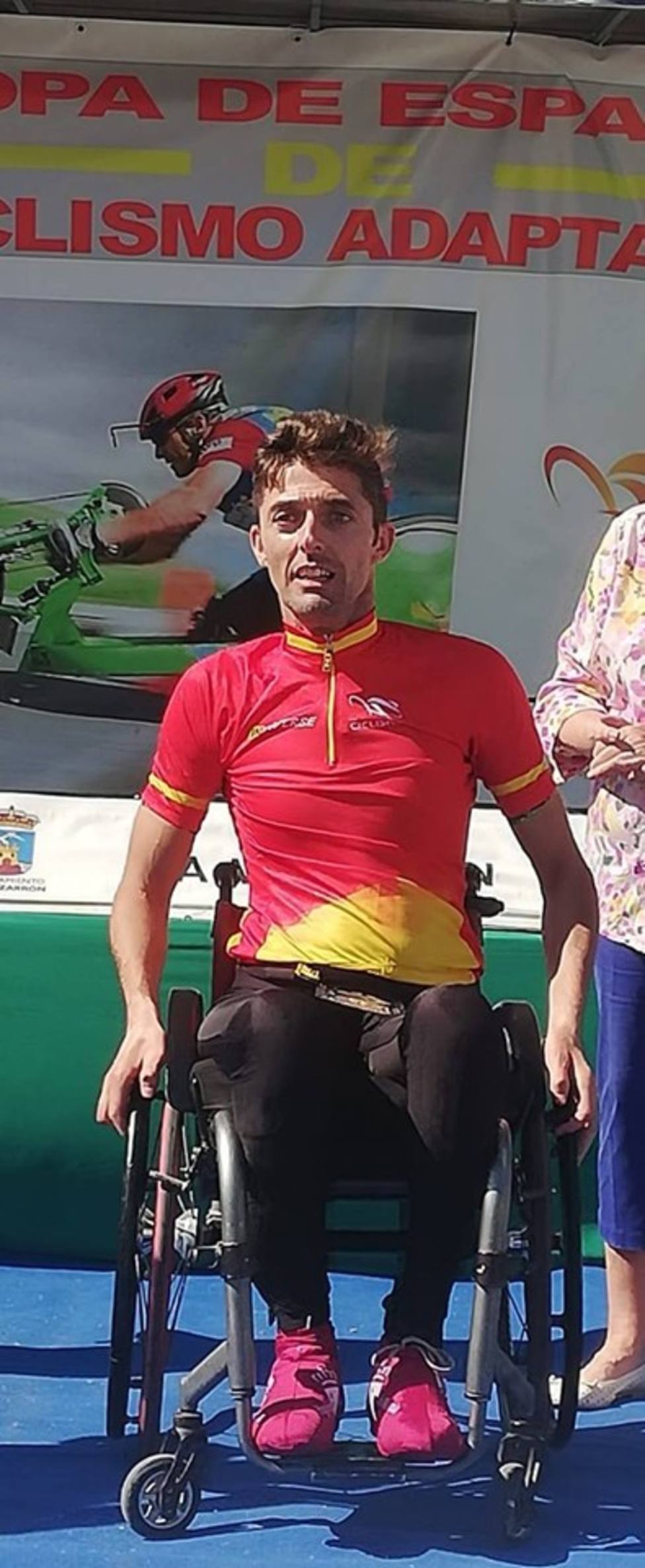 Luis Miguel Giner campeón de España de ciclismo Adaptado