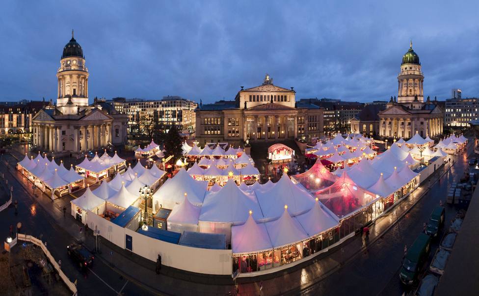 Desalojado un mercado de Navidad de Berlín por el comportamiento sospechoso de dos islamistas