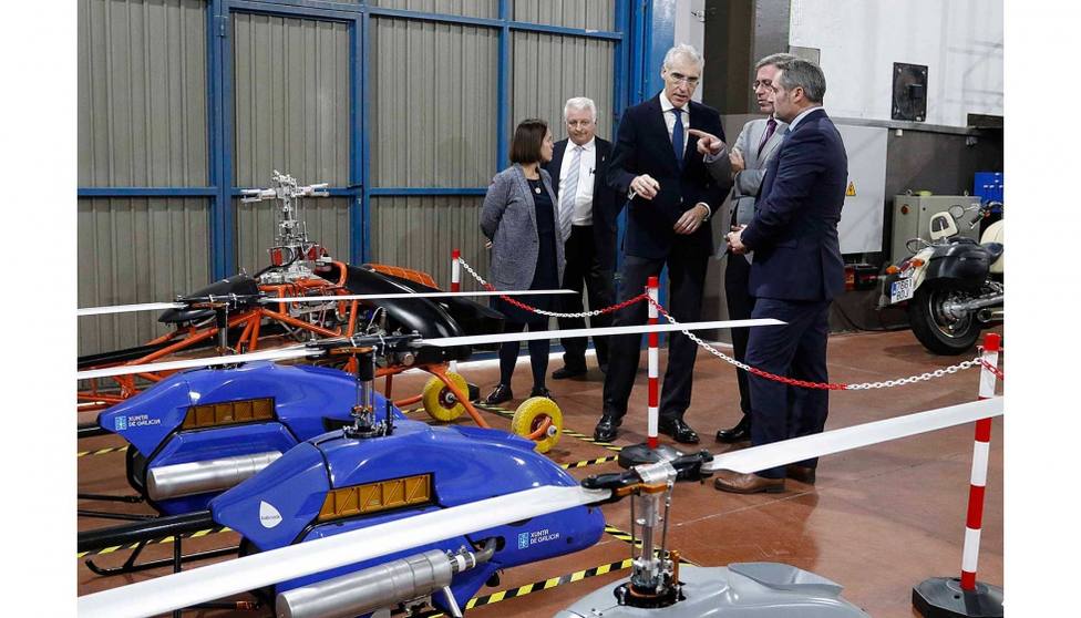 Comienzan las obras del parque industrial del Polo Aeroespacial de Rozas, que contará con quince hangares