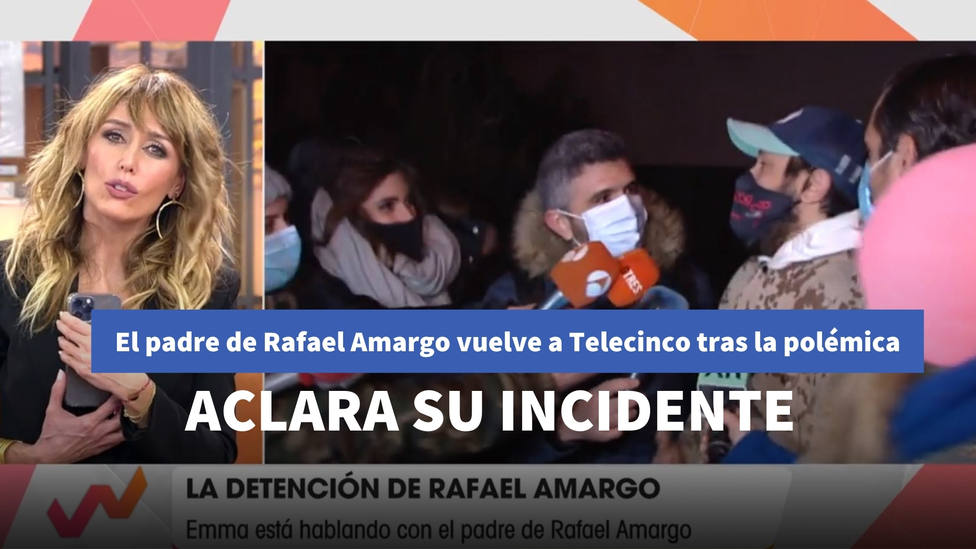 El padre de Rafael Amargo aclara los motivos que le llevaron a protagonizar su altercado con ‘Socialité’