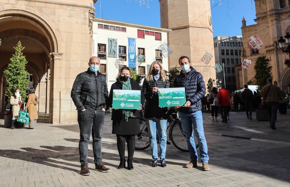 Castellón de la Plana activa seis puntos de acceso a internet en la ciudad