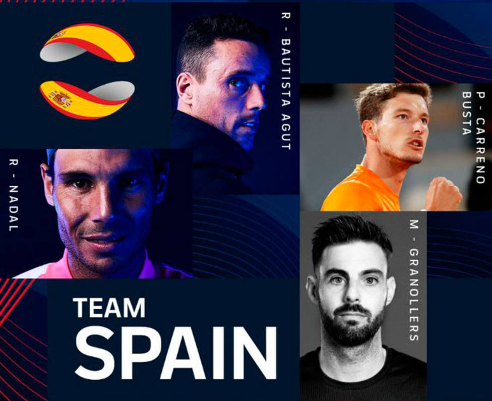 Nadal, Bautista, Carreño y Granollers, equipo español para la ATP Cup