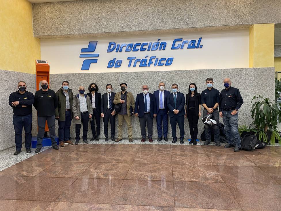 La administración griega visita España para conocer las políticas nacionales de seguridad de los motoristas