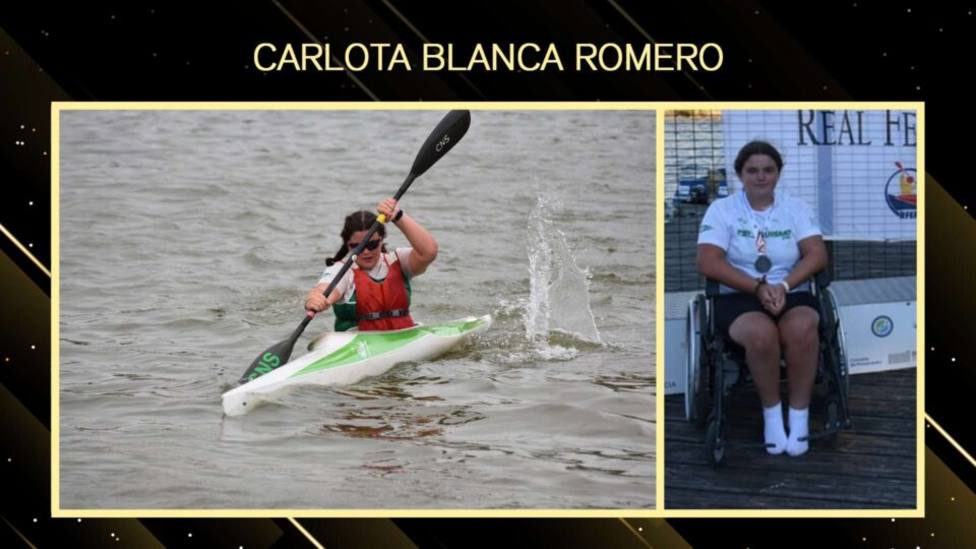 Carlota Blanca, la joven deportista sevillana que sueña con las paralimpiadas