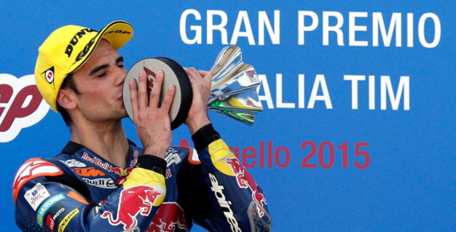 Oliveira, campeón del GP de Italia. (Reuters)