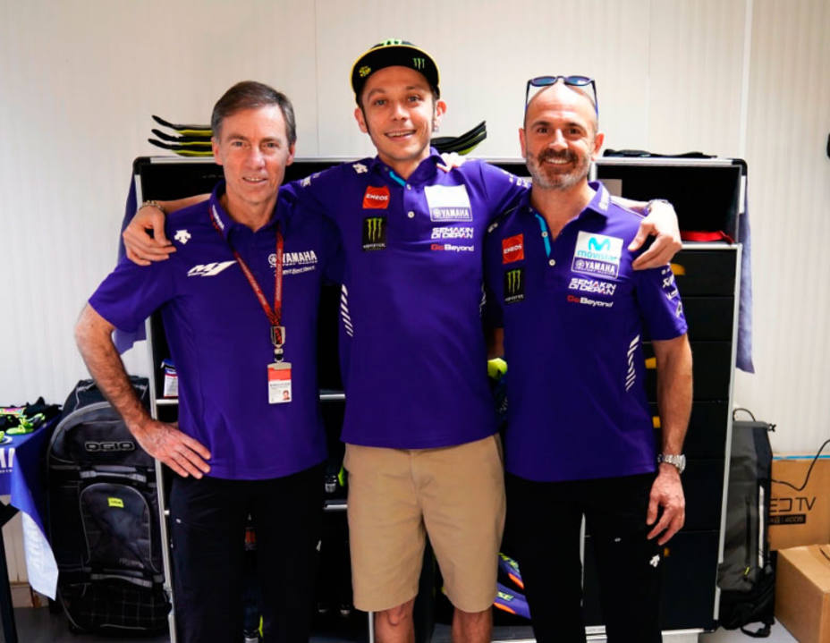 Valentino Rossi, tras hacerse oficial su renovación con Yamaha