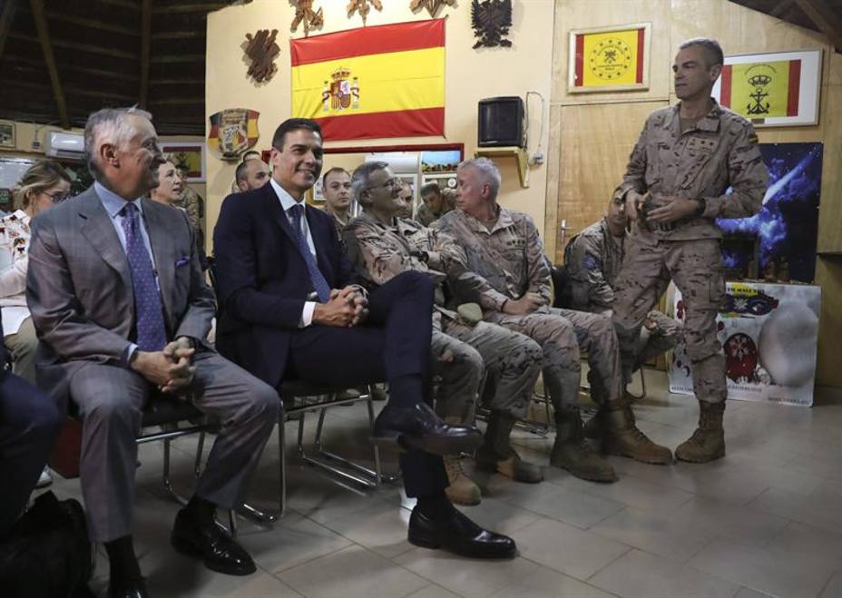Pedro Sánchez viaja a Mali para felicitar la Navidad a las tropas españolas