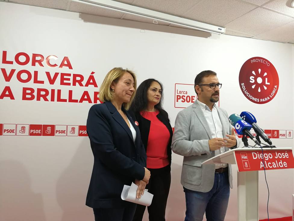 Diego José Mateos: “El objetivo del PSOE es conseguir las mejores infraestructuras educativas para Lorca 