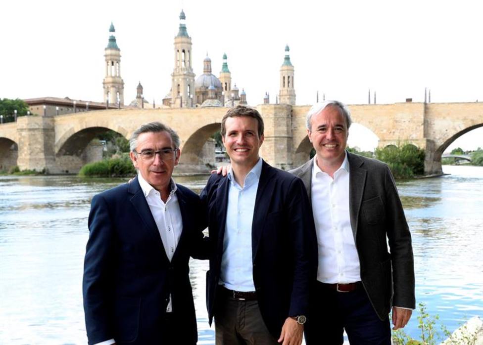 PP y Cs se reparten Aragón: Zaragoza y Teruel para el PP y Huesca para Cs