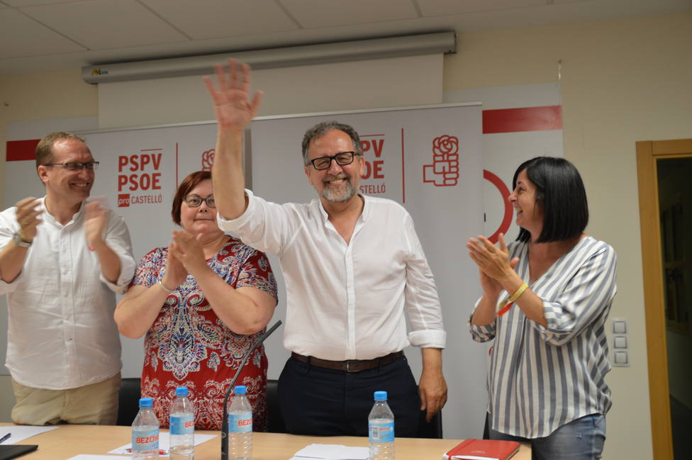 Pep Martí durante la celebración del Comité Provincial del PSPV-PSOE