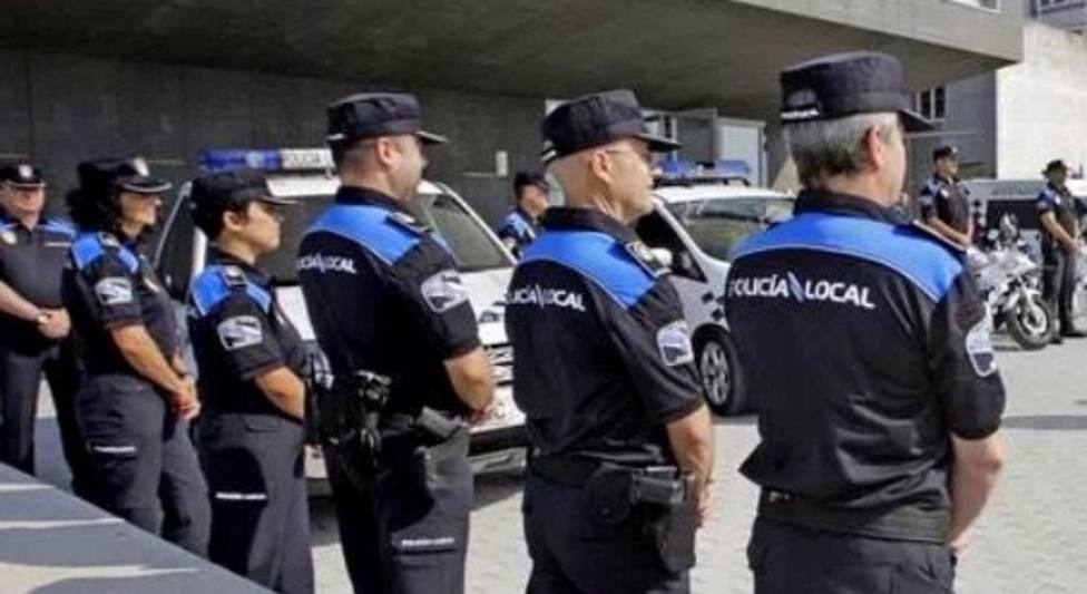 Efectivos de la Policía Local de Lugo