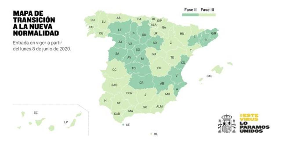 La Región de Murcia pasará a la fase 3 el próximo lunes