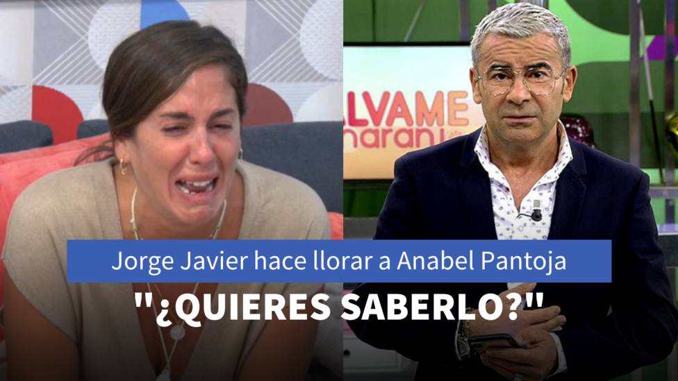 Anabel Pantoja y Jorge Javier Vázquez (Telecinco)