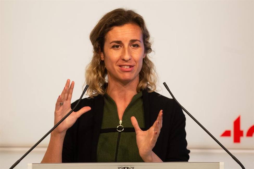 La diputada de la CUP en el Parlament de Catalunya Laia Estrada