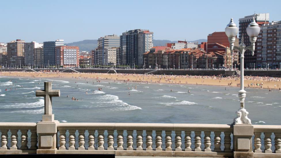 Una panorámica de Gijón
