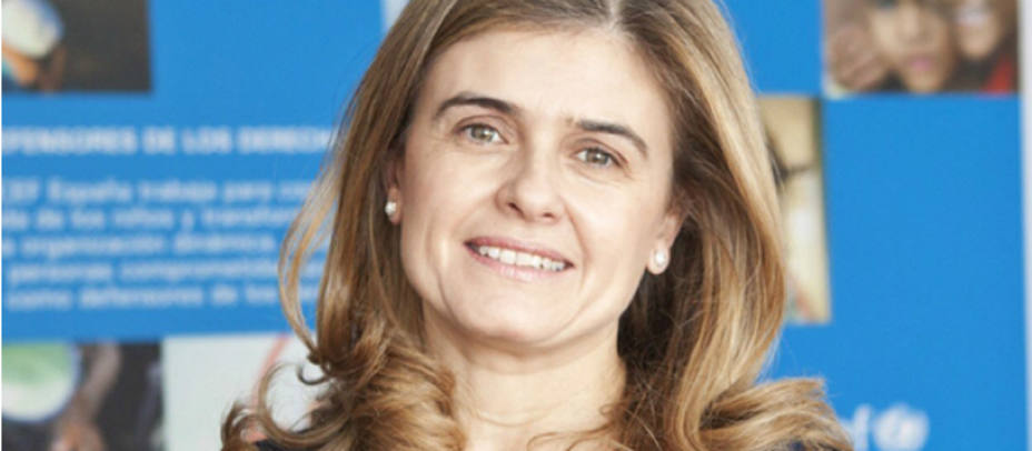 Paloma Escudero, directora de comunicación de UNICEF Internacional en La Tarde. Foto Unicef