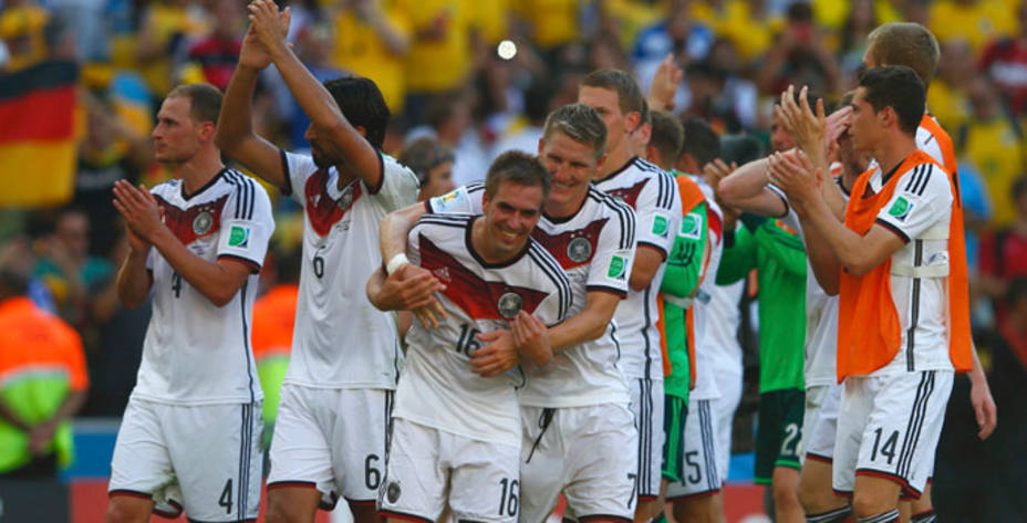 Alemania celebra el pase a semifinales (Reuters)
