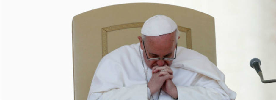 El Papa Francisco durante la audiencia. REUTERS