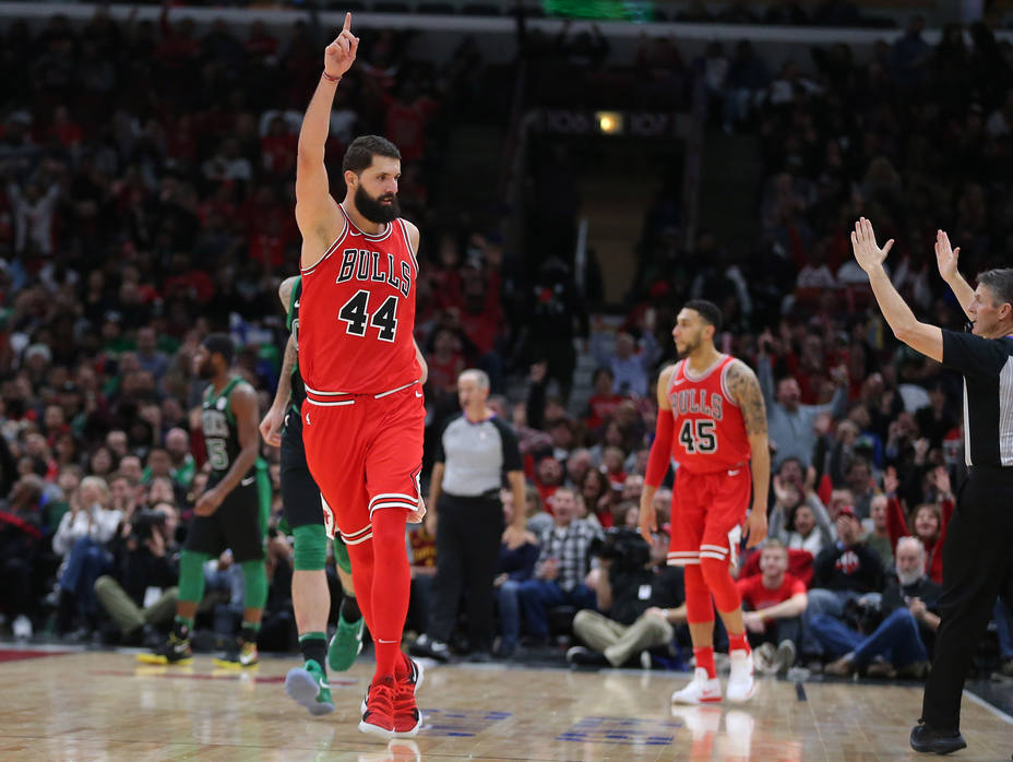 Mirotic lidera la victoria de los Bulls ante Boston