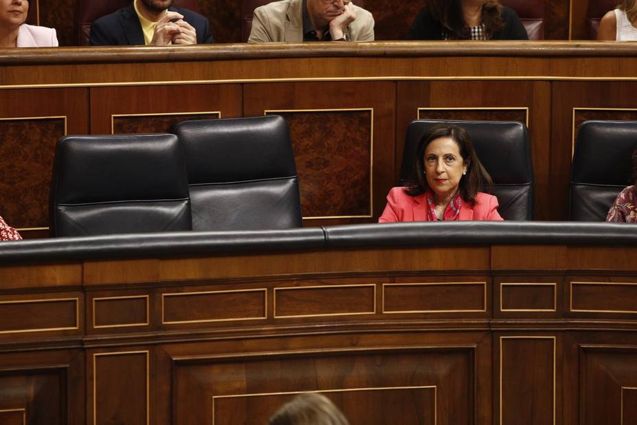 Margarita Robles en el Congreso de los Diputados