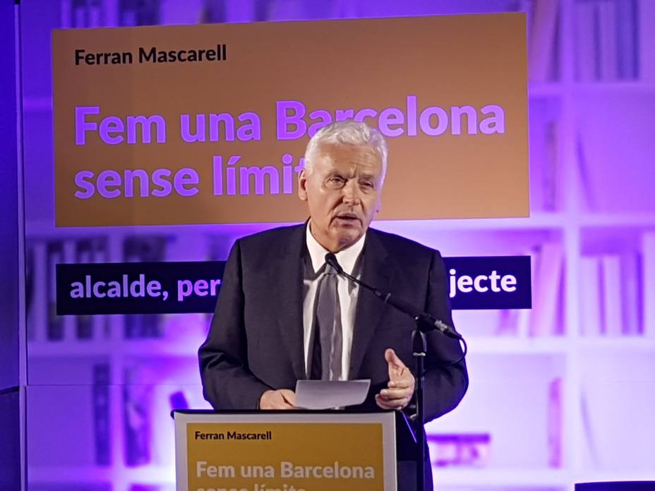 Mascarell optará a la Alcaldía de Barcelona como candidato independiente