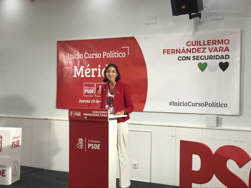 Reyes Maroto afirma que el PSOE no “teme ningún escenario” y que van a estar “unidos” si van a elecciones