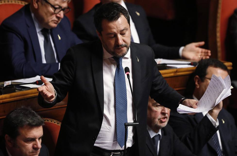 Salvini será procesado por impedir que 131 migrantes salvados en el Mediterráneo llegasen a Italia