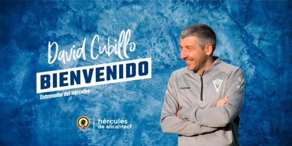 David Cubillo, nuevo entrenador del Hércules (HCF)