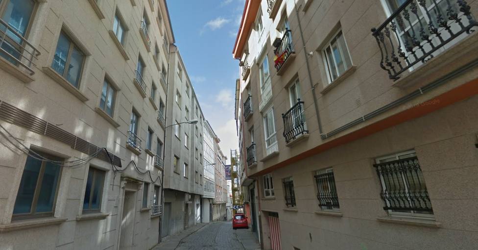 La calle Espartero está en el barrio de Ferrol Vello