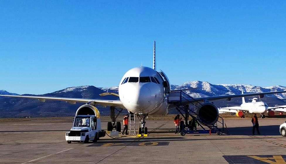 El aeropuerto de Castellón apuesta por la diversificación con el mantenimiento de aviones