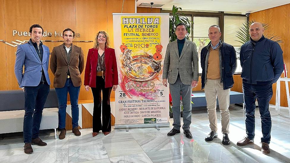 Presentación en Huelva del festival a beneficio de la Obra Social de la Hermandad Matriz de Almonte