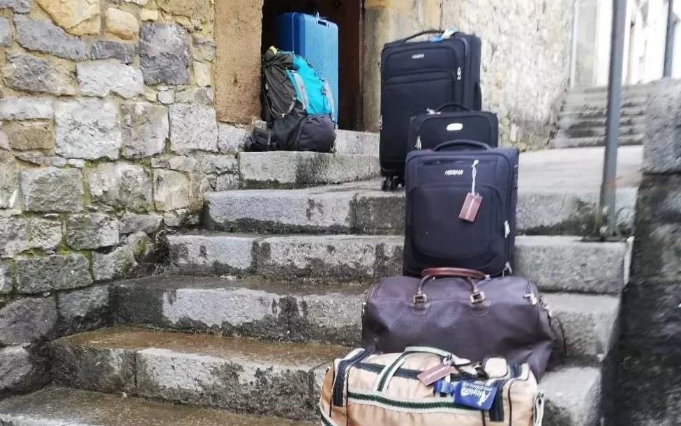 Los albergues de Camino Francés Federación prohíben las maletas en sus instalaciones desde el 12 de junio