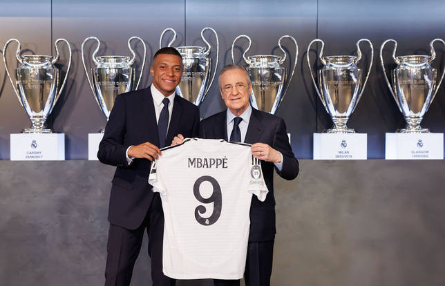 Mbappe y Florentino