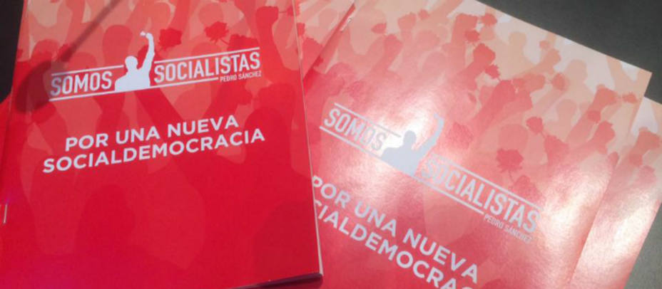 El texto que recoge el proyecto de Pedro Sánchez para el PSOE. Facebook Pedro Sánchez.