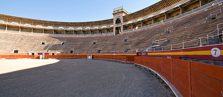 El futuro del Coliseo Balear, en la imagen, junto a los cosos de Alcúdia, Inca y Muro queda en el aire. ARCHIVO
