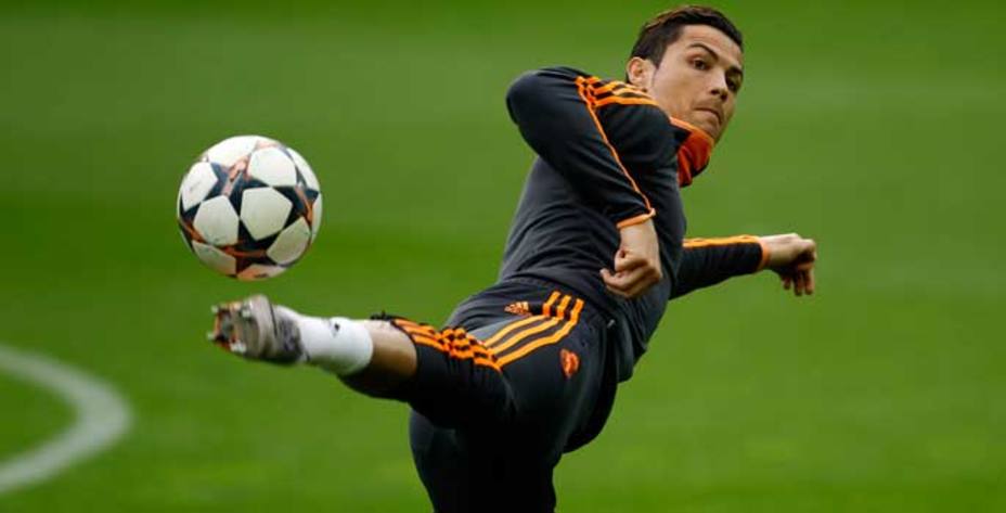 Ronaldo, en un entrenamiento. (Reuters)
