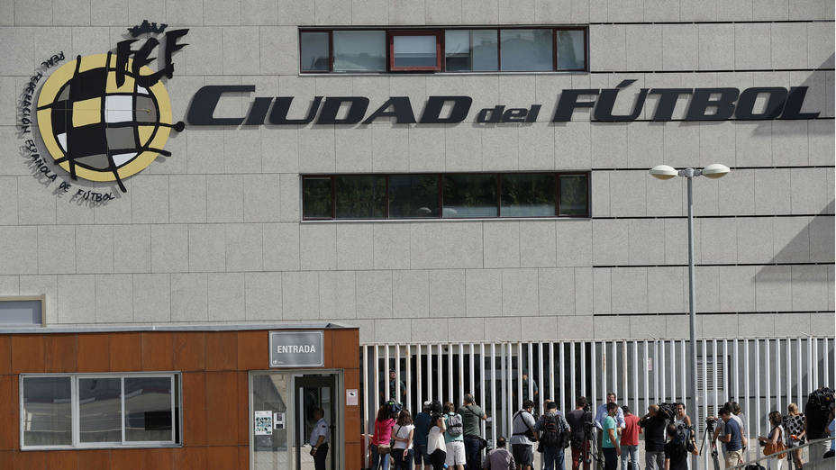 Sede de la Federación Española de Fútbol, en la localidad madrileña de Las Rozas
